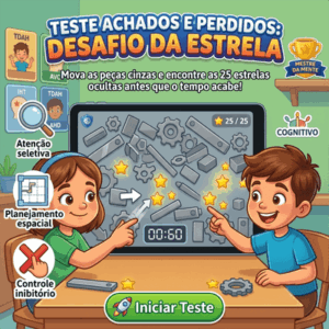 Teste Achados e Perdidos (Oclusão)